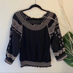 FREE PEOPLE Smock Blouse